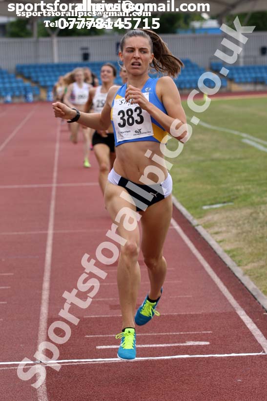Senior womens 800 metres, Northern Senior and Under-20s Champs., Sports City, Manchester. Photo: David T. Hewitson/Sports for All Pics